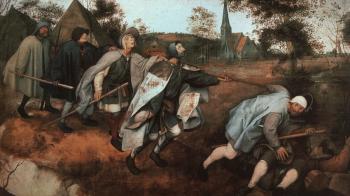 Pieter The Elder Bruegel : The Parable of the Blind Leading the Blind